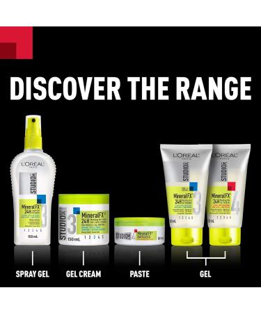 L'Oreal Paris Studio Line MineralFX 24h Messy Look Paste Extra Strong Hold Matt Finish 60ml Unscented 60 ml (Pack of 1) - Buy Online on GoSupps.com