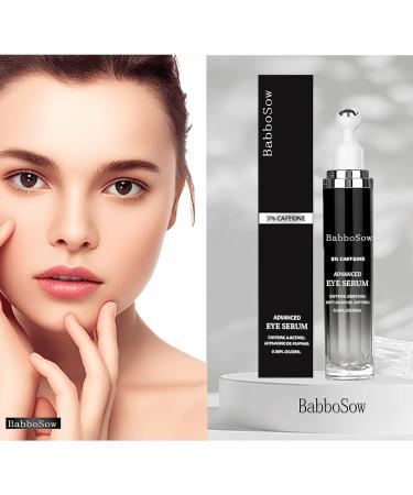 Caffeine Eye Cream - 2024 Advanced Anti-Aging Formula with Hyaluronic Acid for Dark Circles Fine Lines & Puffy Eyes - All Skin Types - 20 ML - Buy Online on GoSupps.com