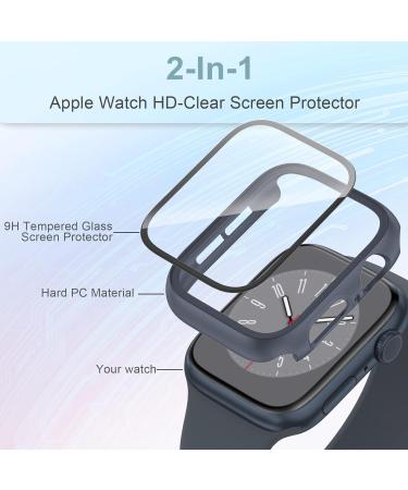 3 Packs Case for Apple Watch Series 3/2/1 38mm with Tempered Glass Screen Protector and Bumper - 3 Colors - SandPowder, Starlight, RoseGold - Buy Online on GoSupps.com