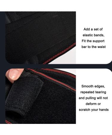 MIOTEQ Breathable Back Bandages & Support Belt with Heating Pillows - XL Relief for Lower Back Pain Lordosis Herniated Disc & Sciatica - Unisex - Buy Online on GoSupps.com