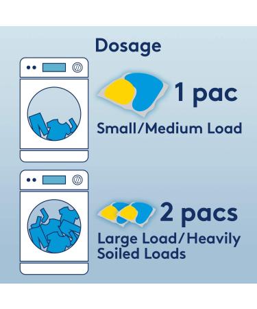 Woolite Clean Care Pacs Laundry Detergent - 30 Count, for Standard and HE Washers - Buy Online on GoSupps.com