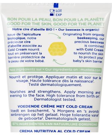 Mustela PS CREME NOURRISSANTE AU COLD CREME 40 ML/PS VOEDENDE CREME MET COLD CREAM 40 ML - Buy Online on GoSupps.com
