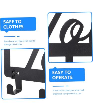 Cabilock 1 Set Hook up Over Door Clothes Hanger Rack Over Door Towel Hook Door Row Hook Storage Hat Hook - Buy Online on GoSupps.com