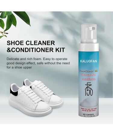 Kaluofan Fz150 Shoe Cleaner Kit - Foamzone 150 Shoe Cleaning Set with Brush and Towel - Buy Online on GoSupps.com