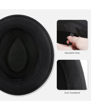AKIO&AQUIRAX Australian Wool Fedora Hat - Classic Felt Vintage Style - Buy Online on GoSupps.com