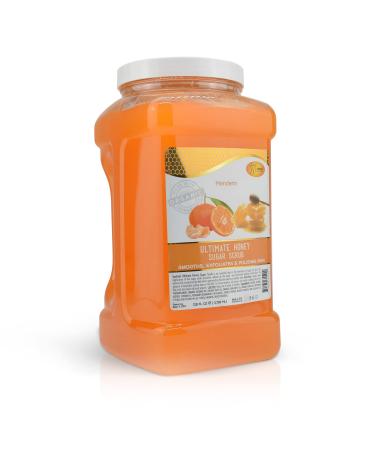 SPA REDI - Sugar Body Scrub  Mandarin Honey  128 Oz  Exfoliating  Moisturizing  Hydrating and Nourishing  Glow  Polish  Smooth and Fresh Skin - Body Exfoliator Mandarin Honey 8 Pound (Pack of 1)