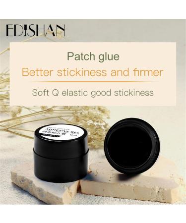 Solid Nail Glue For Press On Nails 10g Curv Life Solid Gel Nail Glue For Nail Tips Clear Acrylic Solid Nail Glue Acrylic Nails Non-Stick Hands Hard Gel for Nail Art Salon Home DIY - Buy Online on GoSupps.com