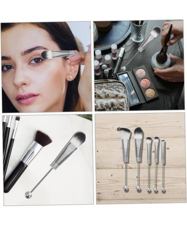 2 Sets of Makeup with Metal Handle Cosmetic Brush Travel Makeup Brush Set Eye Makeup Brush Mix Oblique Eyebrow Brush Powder Brush Travel Painting - Buy Online on GoSupps.com