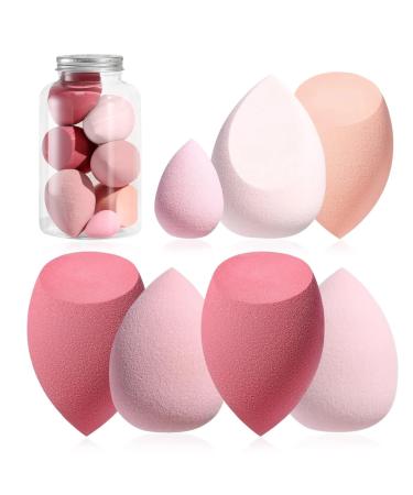 Makeup Sponge Set Blender Sponge for Liquid Cream and Powder Multi-colored Makeup Sponges Wet and Dry Dual-use