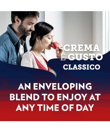 Lavazza Crema E Gusto Ground Coffee Blend Espresso Dark Roast 12 x 250 g Bricks - Authentic Italian Blended And Roasted in Italy Non GMO Full bodied with rich aftertaste - 3 KG Ground Coffee - Buy Online on GoSupps.com