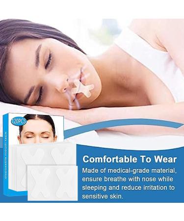 KSHSAA 120PCS Sleep Strips Mouth Tape for Men and Women - Nasal Strips for Snoring, Keep Mouth Closed While Sleeping - Buy Online on GoSupps.com