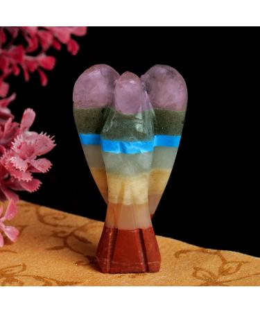 Crystal Money Tree - Healing Stones - Guardian Angel - Feng Shui Figurine - Gemstone Tree Of Life - Handmade Gift - Chakra Stone - Home Decor Red Yellow - Buy Online on GoSupps.com