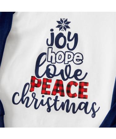 PatPat Family Matching Christmas Pajamas Set - Tree Snowflake & Letters Print | Blue | Kids 2-3 Years | Xmas Outfits - Buy Online on GoSupps.com