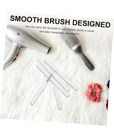 FOMIYES 4pcs Silicone Eyeshadow Lip Wands Lip Brush White Convenient Lipstick - Buy Online on GoSupps.com