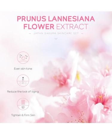 Rosard Sakura Skin Care Set | 5-Piece Facial Care for Teenage Girls & Women | Moisture & Anti-Aging Gift Set - Buy Online on GoSupps.com