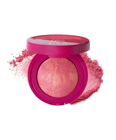 LAURA GELLER NEW YORK Limited Edition Baked Blush-n-Brighten Marbleized Blush - Skyline Sunset - Pink Color for Cheeks 00 Skyline Sunset 2.5 Ounce (Pack of 1)