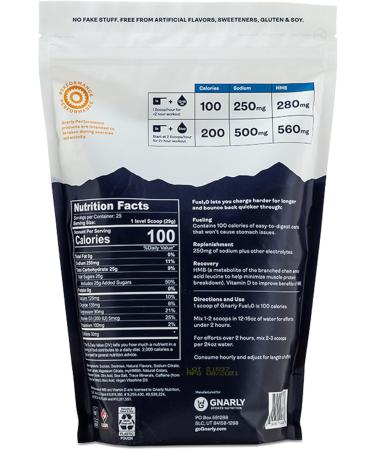 Buy Gnarly Nutrition Fuel20 Electrolyte Powder - NSF Certified Cherry Cola 25.57oz - Endurance Replenishment & Recovery 25 Servings for Optimal Performance - Buy Online on GoSupps.com