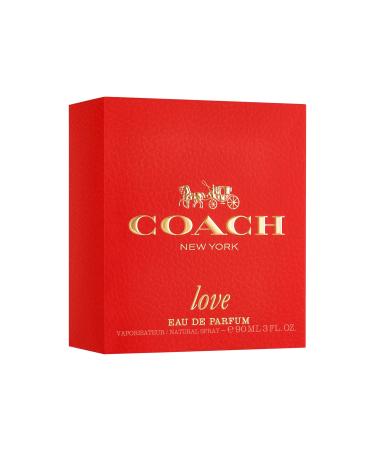 Coach Love Eau de Parfum - Long Lasting Fragrance with notes of Strawberry Red Velvet Rose & Cedarwood - Floral & Fruity - 3.0 fl. oz. 3 Fl Oz (Pack of 1) - Buy Online on GoSupps.com