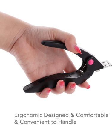 RIYAN Nail Clippers Professional Uv Gel False Nails Tips Cutter Nail Clippers Cutter Trimmer Stainless Steel Manicure(Black) - Buy Online on GoSupps.com