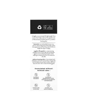 Bakuchiol Antioxidant Renewing Serum with Sapphire Lift Peptide - 1 Fl Oz | Cleen Beauty - Buy Online on GoSupps.com
