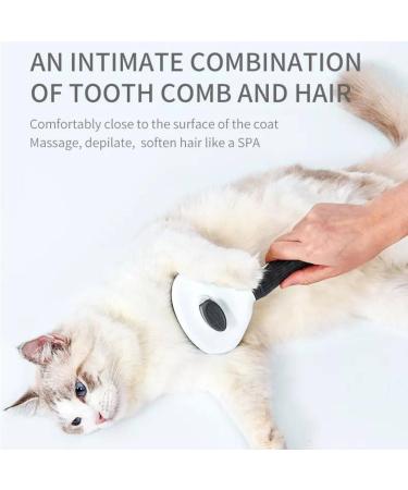 Muxtraders Cat Brush Dog Brush for Shedding - Grooming Comb for Cats & Dogs - Removes Mats, Tangles, and Loose Fur - Grey - Buy Online on GoSupps.com