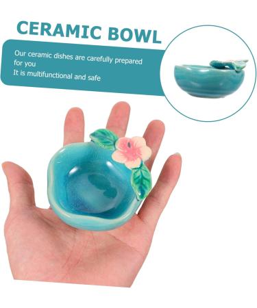 Gleavi White Jewelry Tray - 1-Piece Bowl & Essential Oil Holder - Blue 8.5x8cm - Buy Online on GoSupps.com