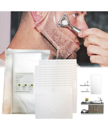 Jomewory 5-Piece Beard Hair Sink Cover & 20 Shaving Bars Essential Bathroom Kit for Easy Grooming & Trimming - Buy Online on GoSupps.com