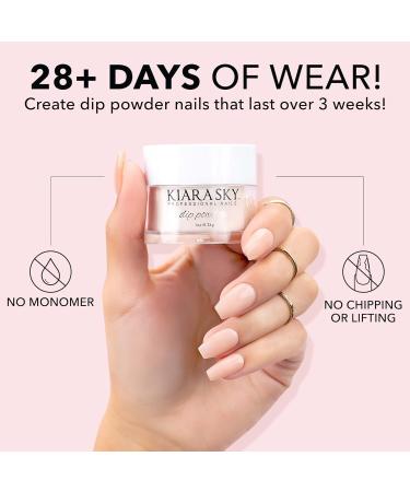 Kiara Sky Long Lasting Nail Dip Powder - Ice For You | Gray Tones | 1 oz | International Shipping Available - Buy Online on GoSupps.com