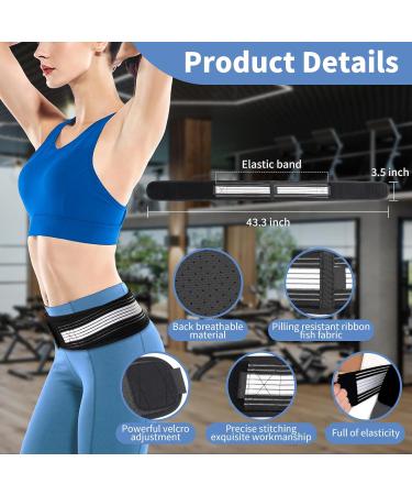 SI Belt for Women | Sacroiliac Brace for Sciatic Pain Relief | Back Support for Lower Back Pain - Pelvis & LumbarHip Pain Relief - Medium Black - Buy Online on GoSupps.com