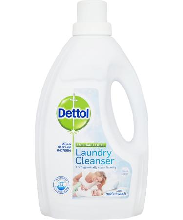 Dettol Antibacterial Laundry Cleanser Spring Fresh Cotton 1500ml - Buy Online on GoSupps.com