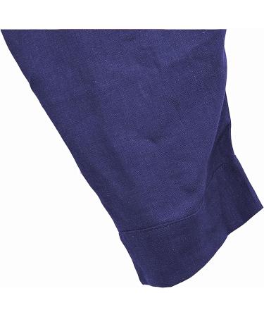 CLANMILUMS Men's Casual Navy Harem Pants - Boho Hippie Style - Buy Online on GoSupps.com