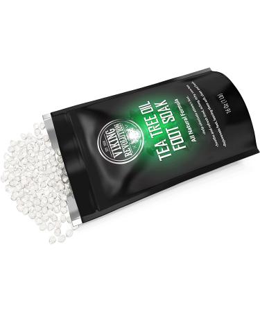 Tea Tree Oil Foot Soak with Epsom Salt for Athletes Foot and Odor - Soothes Soreness and Detoxifies Feet - Buy Online on GoSupps.com