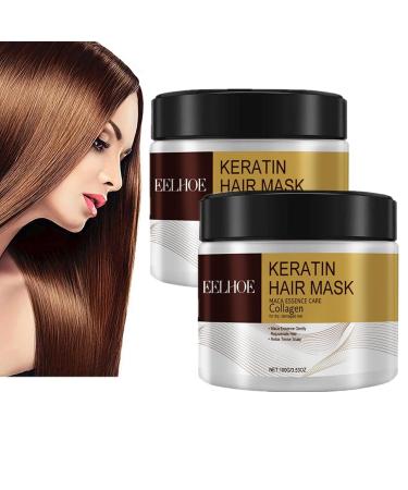 Karsell Collages Hair Treatment Collages Hair Mask 100 ml Deep Repair Conditioning argan oil collagen hair mask essence essence for dry damaged hair damaged hair (2PCs)