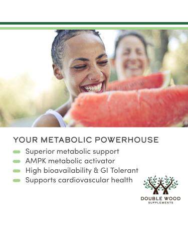 Berberine Supplement 500mg 60 Capsules (Third Party Tested Non-GMO Gluten Free Vegan Safe) AMPK Activator - Berberine HCL for Cardiovascular Health by Double Wood - Buy Online on GoSupps.com