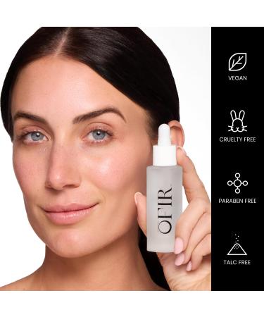 OFIR Barrier Drops Hydrating Primer Serum for Women | Brightening Vitamin C Face Serum with Lumi Vegan Texture | Lightweight Skin Enhancer for Daily Glow | Daily Base Primer | 1 FL OZ Bottle - Buy Online on GoSupps.com