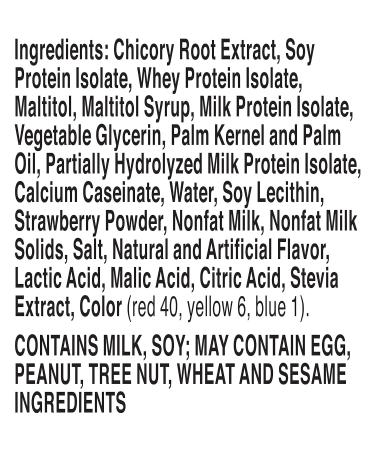 Strawberry Cream Protein Bars - Keto Friendly 90 Calorie Snack | 2 Box Value Pack for Kids & Family - Perfect for Home Gym Hiking School Office - Buy Online on GoSupps.com