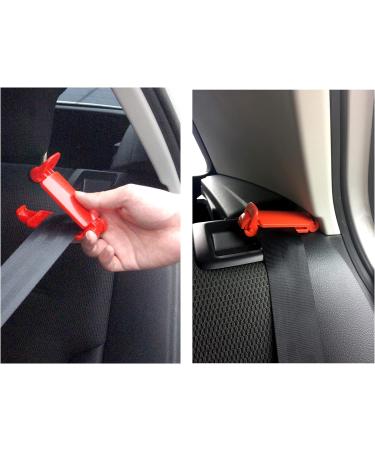 GanEn Car Seat Safety Belt Clip - Slip-Resistant Strap Clamp (2pc) - Buy Online on GoSupps.com