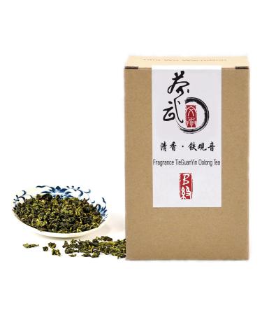 Cha Wu-B Fragrant TieGuanYin Oolong Tea,8.8oz/250g,WuLong Tea Loose Leaf Wu Long,Origin of AnXi,FuJian,Chinese Cha Wu-B 8.8 Ounce (Pack of 1)