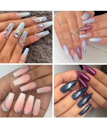 Professional Acrylic Nail Kit with Colorful Acrylic Powder and Liquid Monomer Set - Buy Online on GoSupps.com
