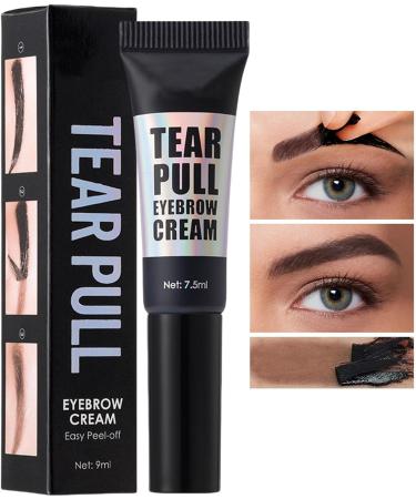Hlagmix Peel Off Eyebrow Gel Eyebrow GelPeel Off Long Lasting Quick Dry Tinted Eyebrow Mascara Waterproof Eyebrow Gel Eyebrow Gel for Styling Eyebrows 02 - Buy Online on GoSupps.com