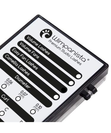 Easy Fan Lashes | Self-Fanning C Curl 0.07mm Eyelash Extensions 8-14mm - Wimpanista  - Buy Online on GoSupps.com