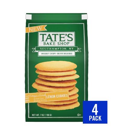 Tate's Bake Shop Lemon Cookies - 4 x 7 oz Bags - Buy Online on GoSupps.com