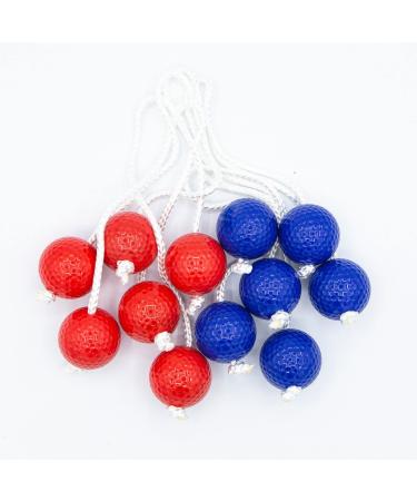 Four Brothers Replacement Bolas for Ladder Toss - Tournament Size Ladder Toss Bola Set - Safety Tested and Tangle Free Bolas Golf Balls