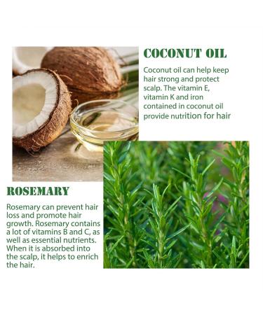 Rosemary Oil for Hair Growth - 60ml Essential Oil to Nourish Scalp & Stimulate Hair Growth - Buy Online on GoSupps.com