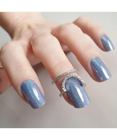 Zaubern gel4Home - UV Nail Wraps & Gel Nail Wraps (Rainbow Shadow) | Semi-Cured Gel Nails for Stunning Manicures | International Shipping Available - Buy Online on GoSupps.com