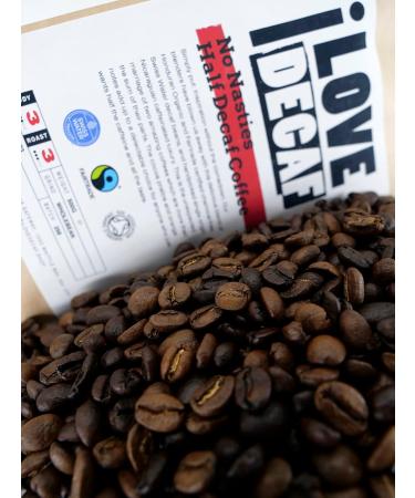 Swiss Water Half Decaf Coffee Beans 1kg - Low Caffeine, No Nasties - Shop Now! - Buy Online on GoSupps.com