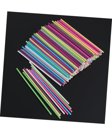 Zerodeko Paper Lollipop Sticks 200pcs Lollipop Sticks Cake Paper Sticks 15c Cake Stick Food Grade Cake Sticks - Buy Online on GoSupps.com