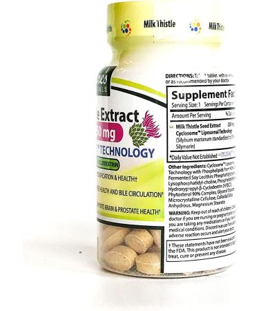 NATURE'S ESSENTIALS Liposomal Milk Thistle 250mg | Full-Spectrum Silymarin | Maximum Absorption Formula | 3 Month Supply | Non-GMO, Gluten-Free, Vegetarian | Lab Certified | Made in USA - Buy Online on GoSupps.com