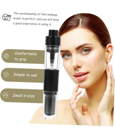 Ipetboom artificial fiber Concealer makeup brush plastic liquid portable Push type powder brushes nail brush foundation blush brush button makeup dust brush loose powder - Buy Online on GoSupps.com