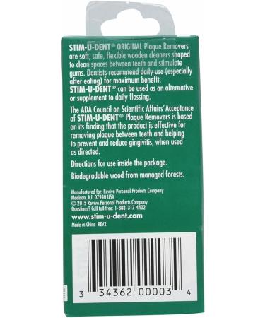 Buy Stim-U-Dent Plaque Removers - Pack of 5 | Effective Dental Care for Healthy Gums | International Shipping Available - Buy Online on GoSupps.com
